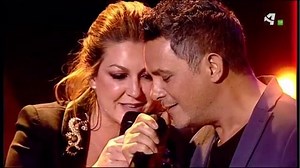 Alejandro Sanz y Niña Pastori.. cuando nadie me ve y cai. | Que viva La música