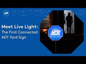 Meet Live Light: The First Connected ADT Yard Sign