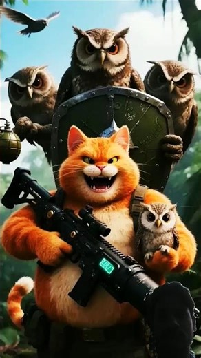 cat gand 😊#shorts #cat #funny #cute #animation #cartoon