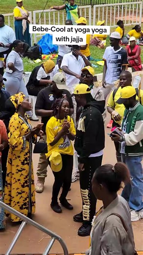 Bebe Cool's Yoga Session in Kololo