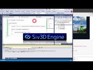 Siv3D のインストールと最初のプログラム