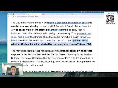 Trump Vs Iran : Blockade vs Blockade. What will happen next & Stock Market How?