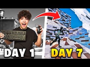 1 WEEK Keyboard and Mouse Progression on Fortnite (TIPS)