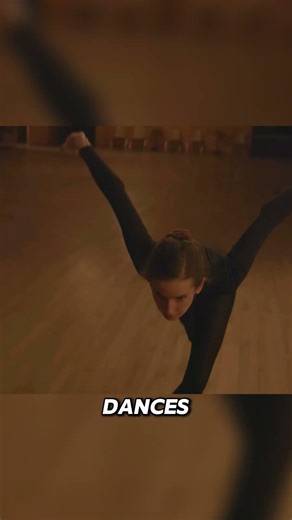 The reflection in the mirror attacked the girl.