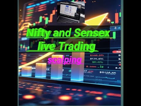 Nifty and sensex live #nifty #banknifty #thetradingfemme #sensex