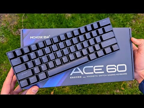 MCHOSE Ace 60 Pro - Magnetic Switch Mechanical Keyboard with RGB / 128k Scan-Rate & 8K Polling Rate