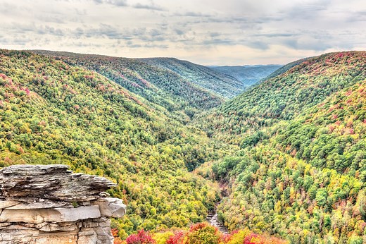 What are the highest mountains in Pennsylvania?
