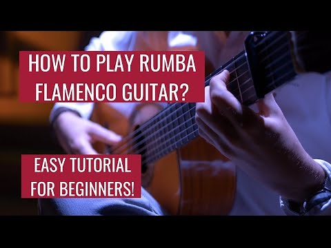 Rumba Flamenco Guitar Lesson - EASY Tutorial for Beginners (Rumba Catalana)