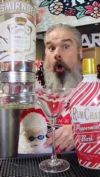 Let’s Try This One Now Drink Responsibly Vanilla Vodka and Rum Chata Peppermint Bark