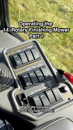 Operating a 14' Rotary Finishing Mower Guide