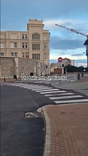 The Hèlianthe district in Biarritz