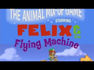 The animal mix-up game ￼with Felix & the flying machine ￼