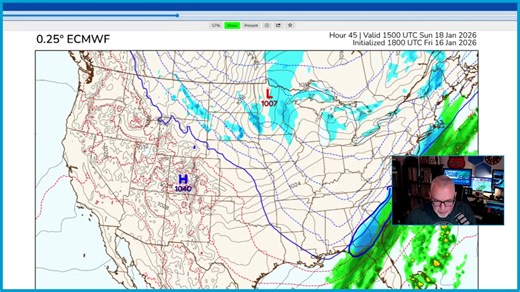 Chris Allen's Evening Update - Friday, January 16, 2026 | Somebody's gonna get snow...but who? | Chris Allen