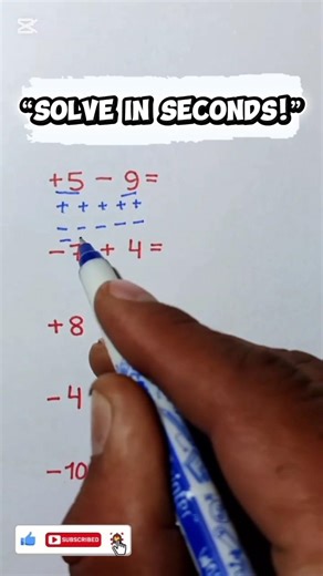 Easy Math Trick to Solve Integers in Seconds | Mental Math