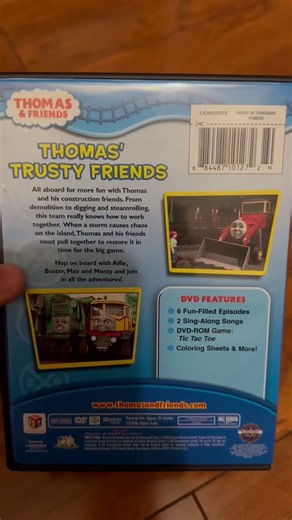 Thomas And Friends: Thomas’ Trusty Friends 2007 DVD