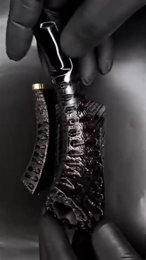 Two years ago. Alien tail pipe. By DS Djuragin Pipes. 🙂🙂💯💯😎😎 | Xenomorph Fanspage