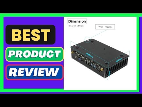 Mini Industrial PC Fanless Dual LAN 6*COM 4G LTE Core i5 4200U i7 4500U J1900 HD WiF