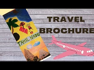 Brochure of Tamil Nadu 😊🚊✈️🚗 Travel Brochure