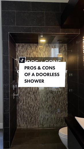 Modern Bathroom Design: Doorless Shower Ideas