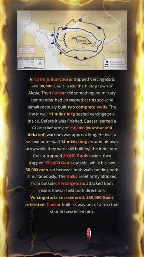 The Alesia Double Wall That No Commander Had Ever Attempted