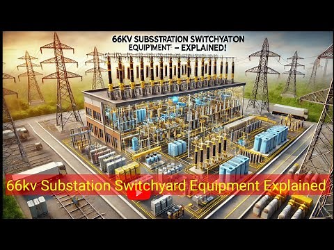 Complete Guide to 66kV Substation Switchyard Components|66kv Substation Switchyard Equipment Details