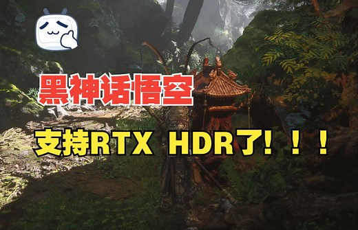 【4K HDR】黑神话悟空终于支持RTX HDR了！效果惊艳！一键开启超简单~更新NVIDIA App即可【看视频记得开HDR~】