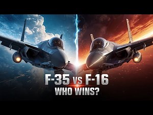 F-35 vs F-16 — Ultimate Fighter Jet Comparison | Who Wins Air Combat?