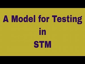 A Model for Testing