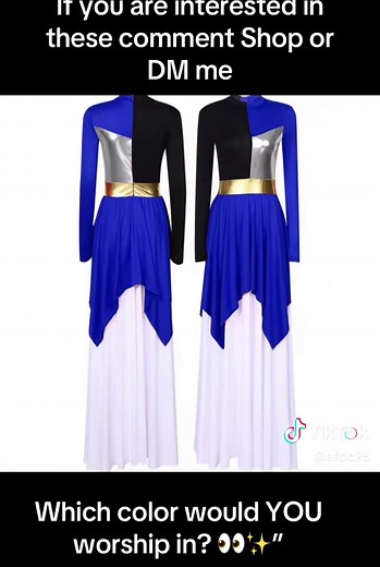 New Praise Dance Dress Collection for Worship