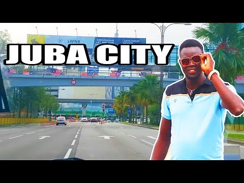 Cinematic Drive in Juba, The Capital City of South Sudan~2023