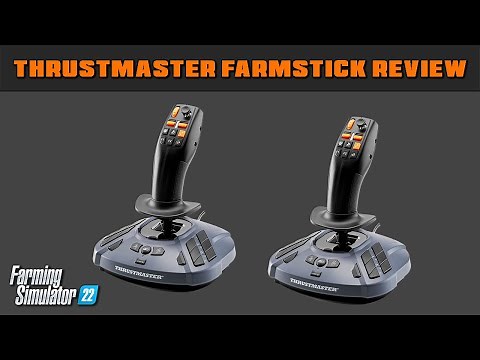 Thrustmaster Simtask Farmstick Joystick Review - Farming Simulator 2022 - FDR Logging