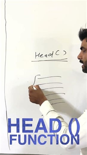 Head() Function in Python Pandas 🔥 | View Top Rows Instantly | Class 12 CS/IP