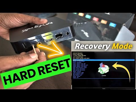 Como hacer un RESET de FABRICA en un TV BOX | Hard Reset