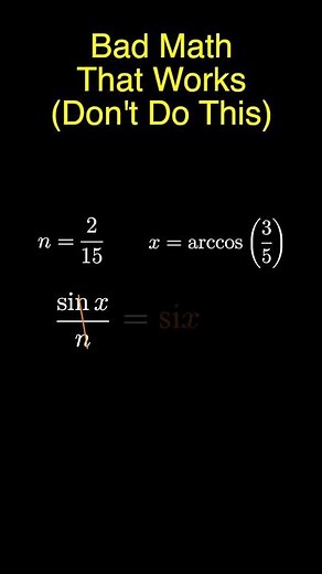 sinx/n = six = 6