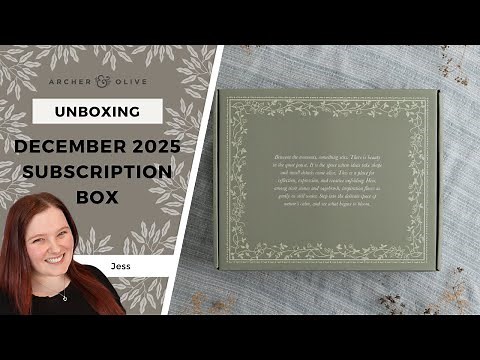 SPOILER ALERT | December 2025 Subscription Box UNBOXING
