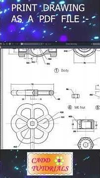 Print Drawing as PDF_Quick Guide #autocad #autocadprint #autocad2d #print #plot #bengali #plottopdf