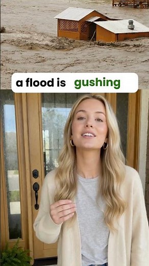 Water doesn't all just "flow" #learnenglish #englishlearning #englishspeaking