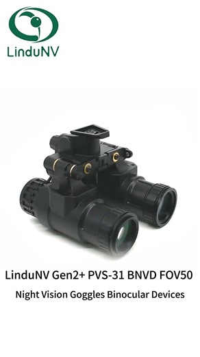 LinduNV Gen2+ PVS-31 FOV50 BNVD | 50° Wide FOV Night Vision Goggles Demo