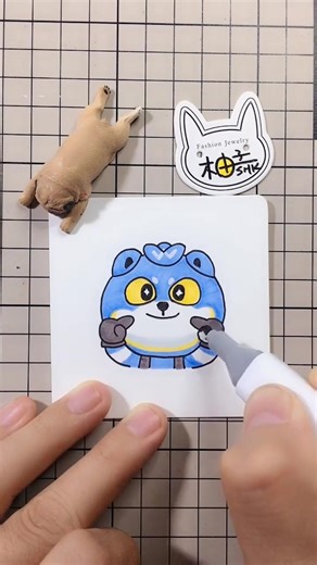 谁说要看美队的……其实还是那只汪#复仇者联盟4 还想看谁？ #画画 #手绘 | 手绘客柚子