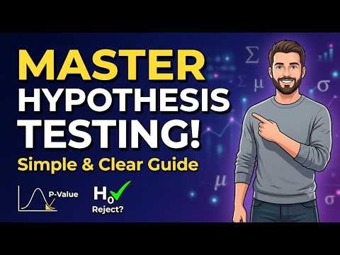 Lecture 45 | How to Do Hypothesis Testing | P-Values & Rare Events