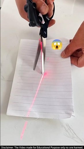 Laser Scissor | Cut Anything Perfectly in Seconds