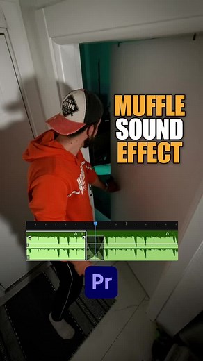 Muffle Sound Effect 🎼 #soundeffects #soundeffect #premierepro #premiereprotutorial #editing #editingtutorial