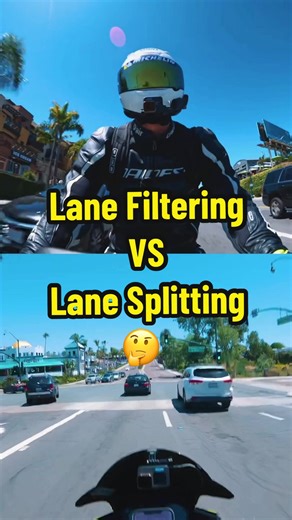 Lane Filtering vs Lane Splitting: Understanding the Key Differences