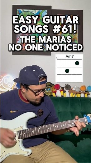 The Marias - no one noticed guitar tutorial | easy guitar songs 61!