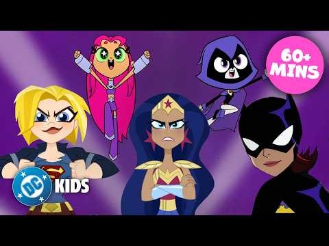 🦸 Superhero Girls Cartoon MARATHON 📺 | Teen Titans Go, Batwheels + More MEGA COMP | ‪@dckids‬