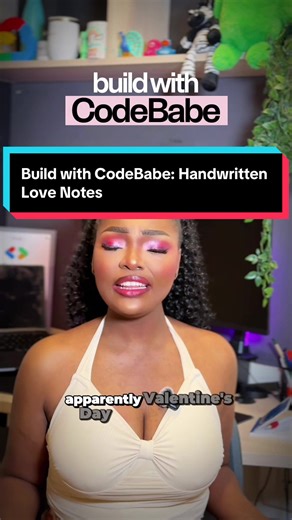 In this episode of #BuildWithCodeBabe, we’ll be working on an app inspired by the fast approaching Valentine’s Day. An application where lovers could exchange digital lovenotes in their actual handwritings. What extra features do you suggest and would you and your partner use this? 🥰 #techtok #valentinesday #codebabe #womenintech