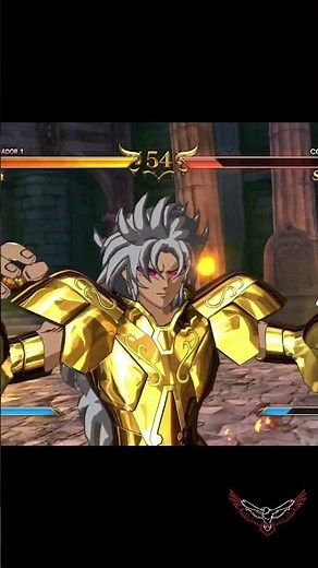 Saga (Evil) vs Saga - Saint Seiya: Soldiers' Soul #saint #seiya