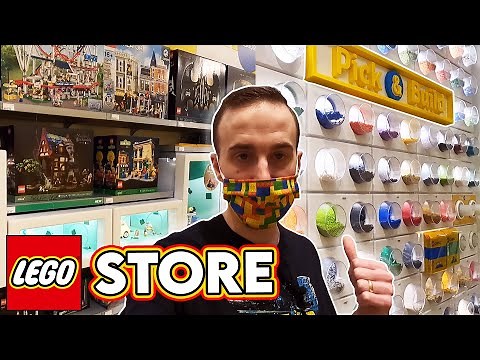 LEGO Store Shopping PAB Wall & GREAT Selection!