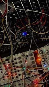 Excerpt from Till the Bells Fall Silent - Modular Synth Tense Ambient #shorts