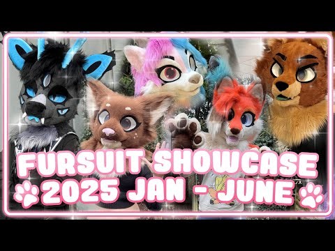 Fursuit showcase 2025! Creative retrospect